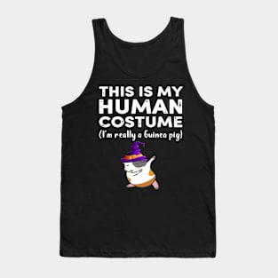 This My Human Costume I’m Really Guinea Pig Halloween (49) Tank Top